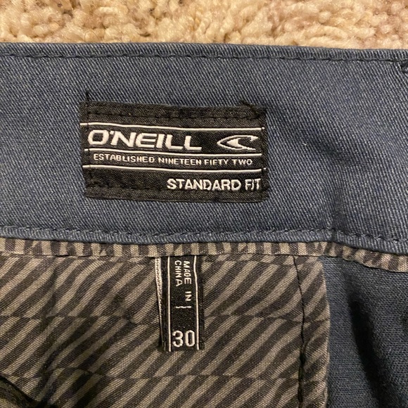 O’Neill Blue Khaki Shorts - Picture 3 of 5
